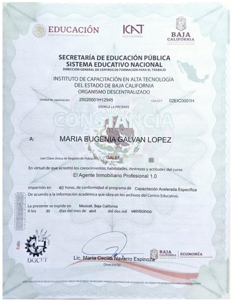 Certificación Inmobiliaria Profesional